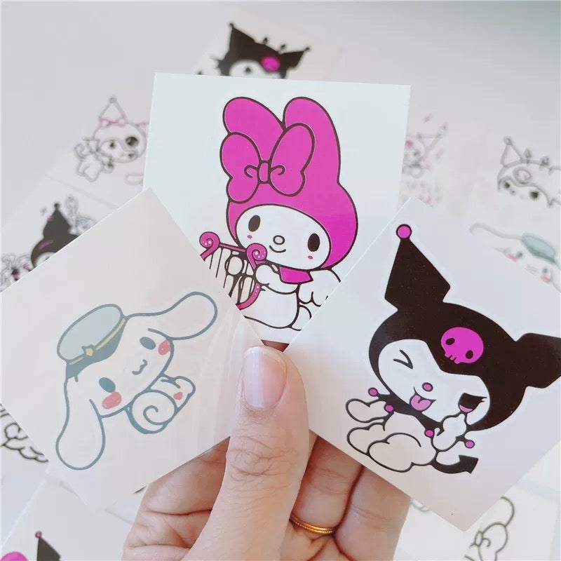 Accessories |  Cute Cartoon Tattoo Sticker Set Accessories Accessories