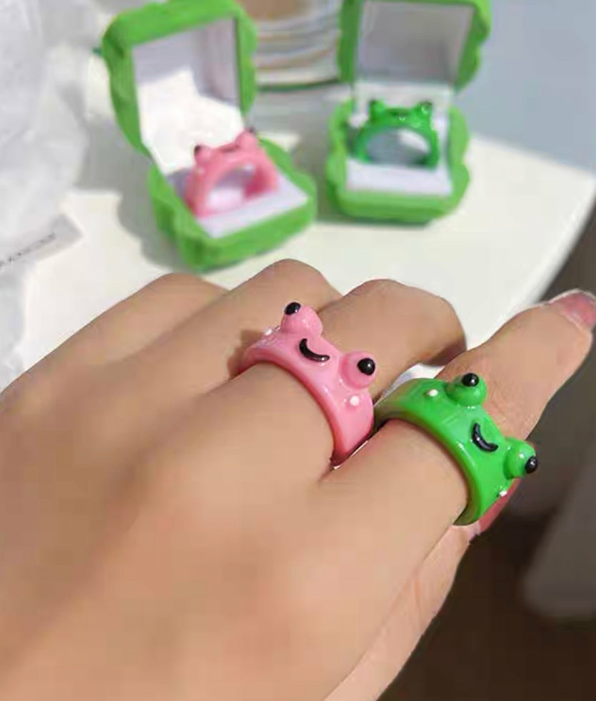 Accessories |  Cute Frog Ring Accessories Accessories