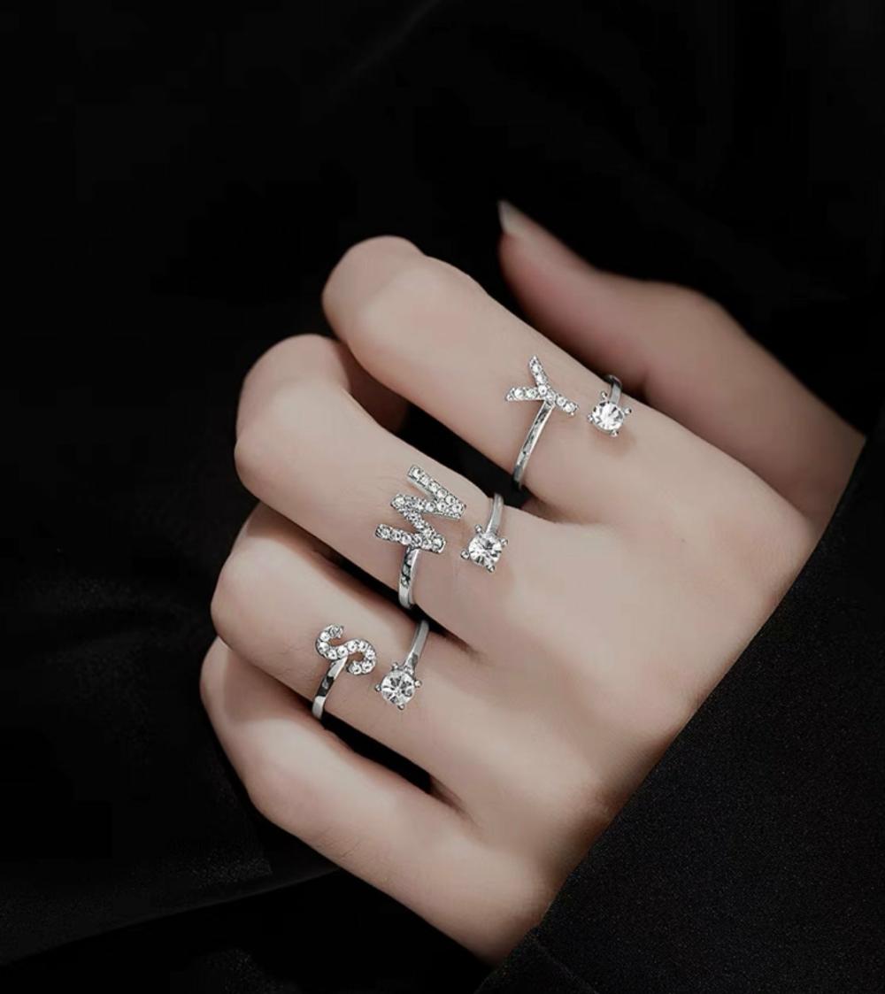 Accessories |  Cute Letter Ring Accessories Accessories