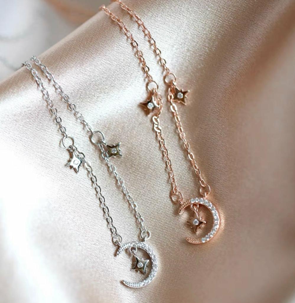 Accessories |  Cute Moon Necklace Accessories Accessories