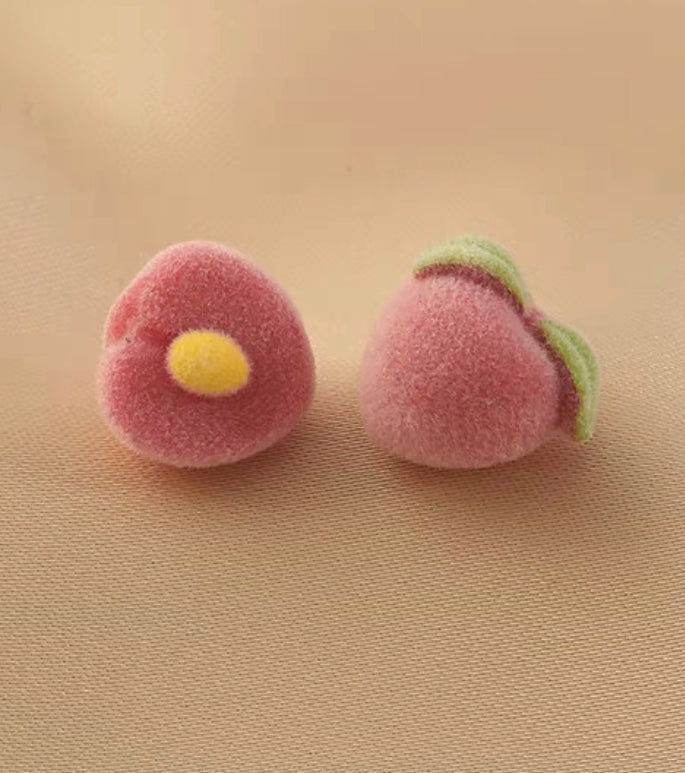 Accessories |  Cute Peach Ear Stud Accessories Accessories