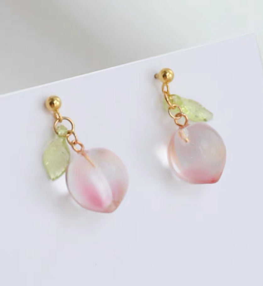 Accessories |  Cute Peach Earrings Accessories Accessories