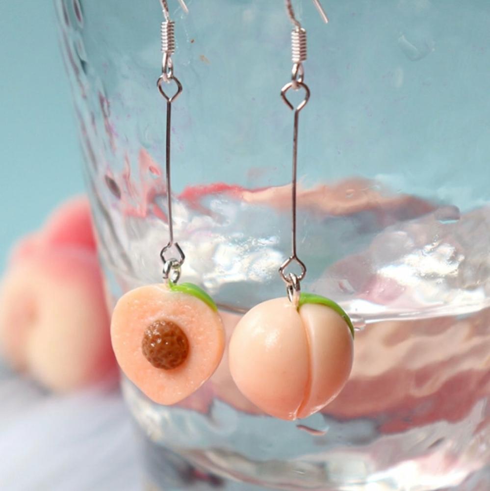 Accessories |  Cute Peach Earrings Accessories Accessories