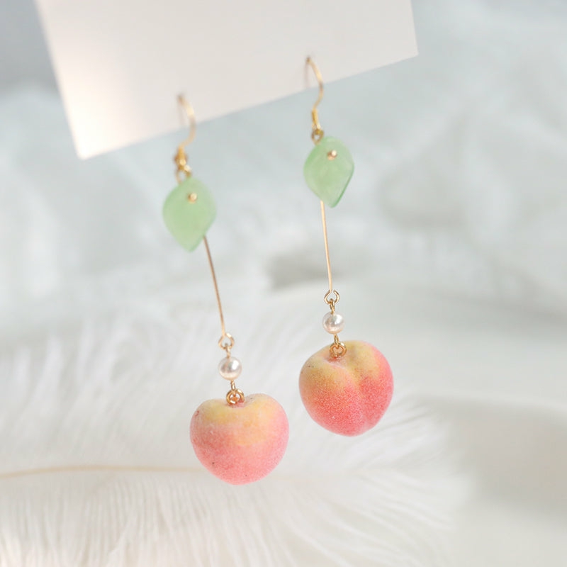 Accessories |  Cute Peach Earrings Accessories Accessories