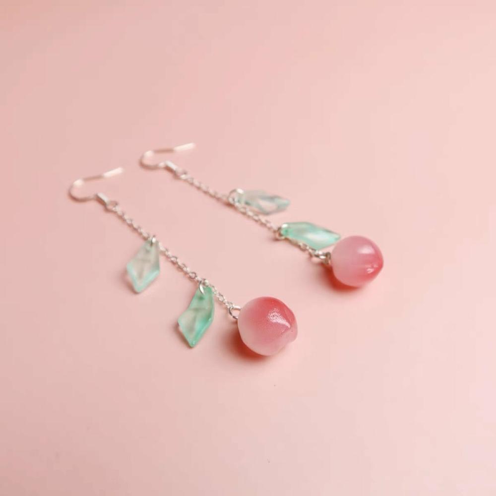 Accessories |  Cute Peach Earrings Accessories Accessories