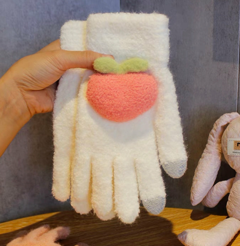 Accessories |  Cute Peach Gloves Accessories Accessories