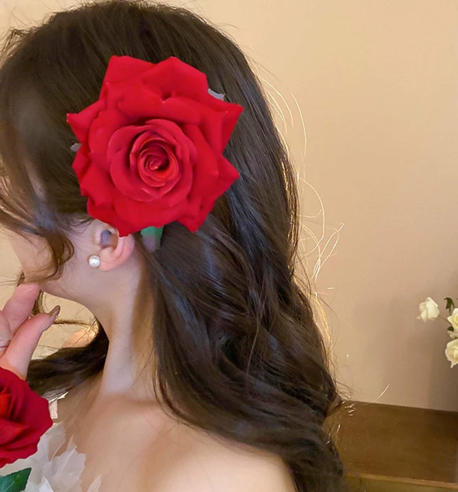 Accessories |  Cute Rose Hair Clips Accessories Accessories