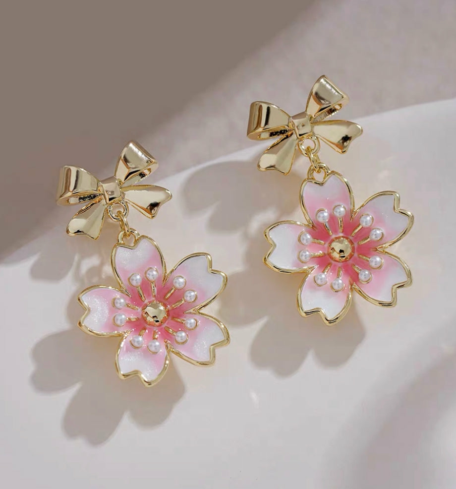 Accessories |  Cute Sakura Earrings Accessories Accessories