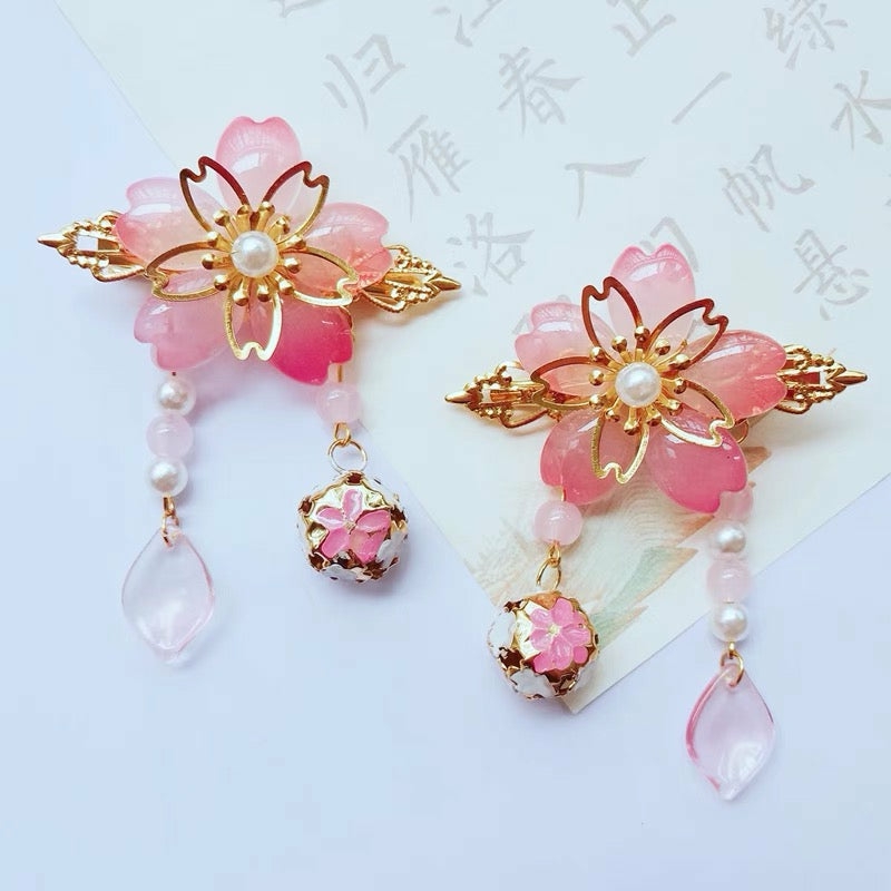 Accessories |  Cute Sakura Hair Clips Accessories Accessories