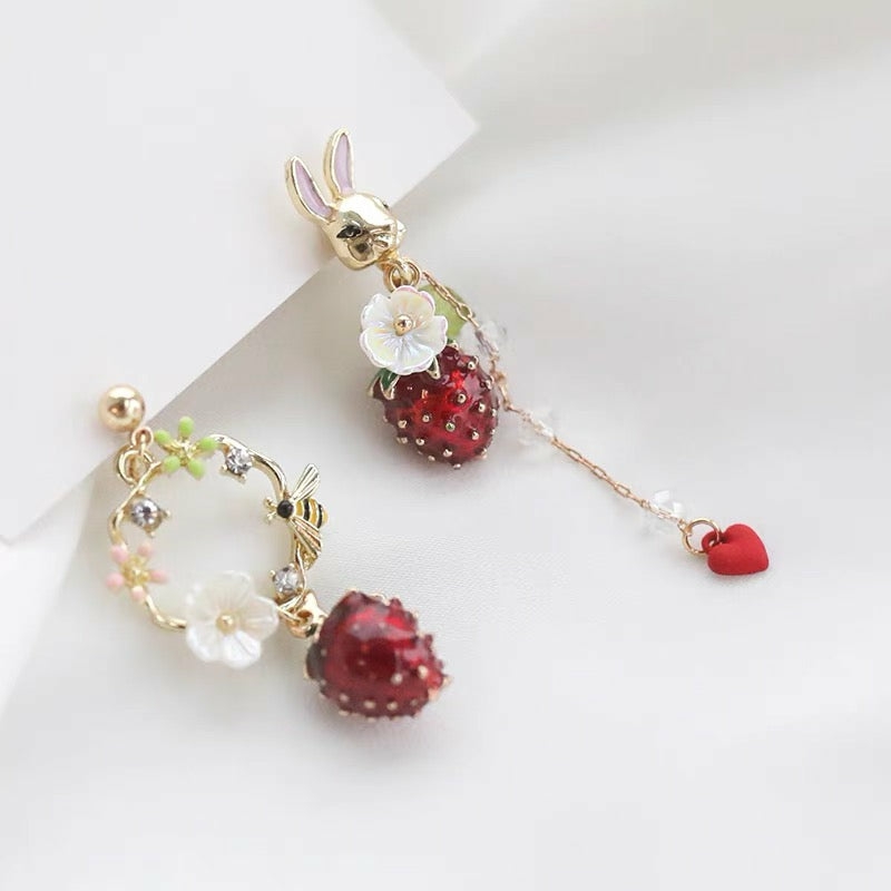 Accessories |  Cute Strawberry Earrings Accessories Accessories