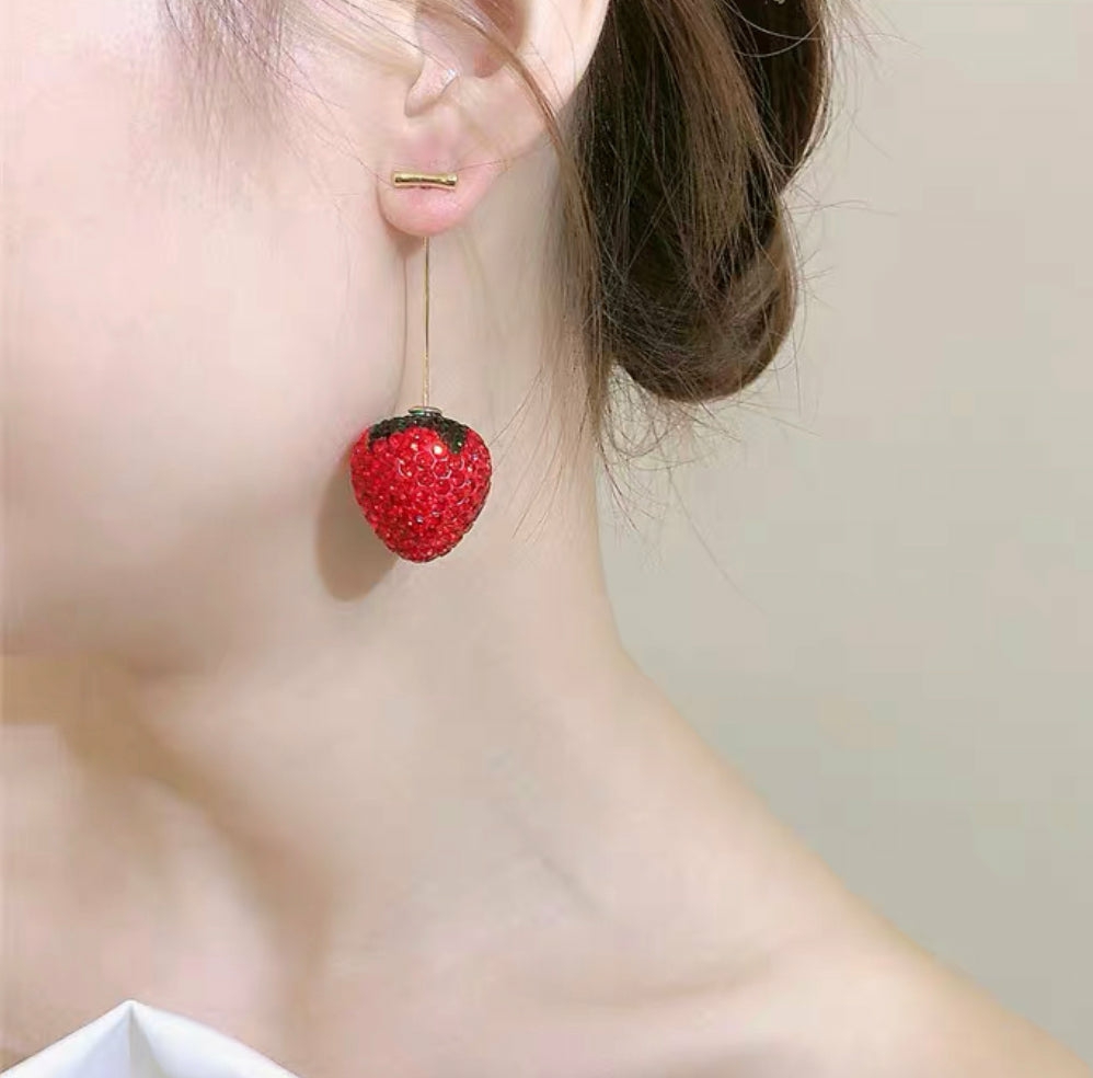 Accessories |  Cute Strawberry Earrings Accessories Accessories