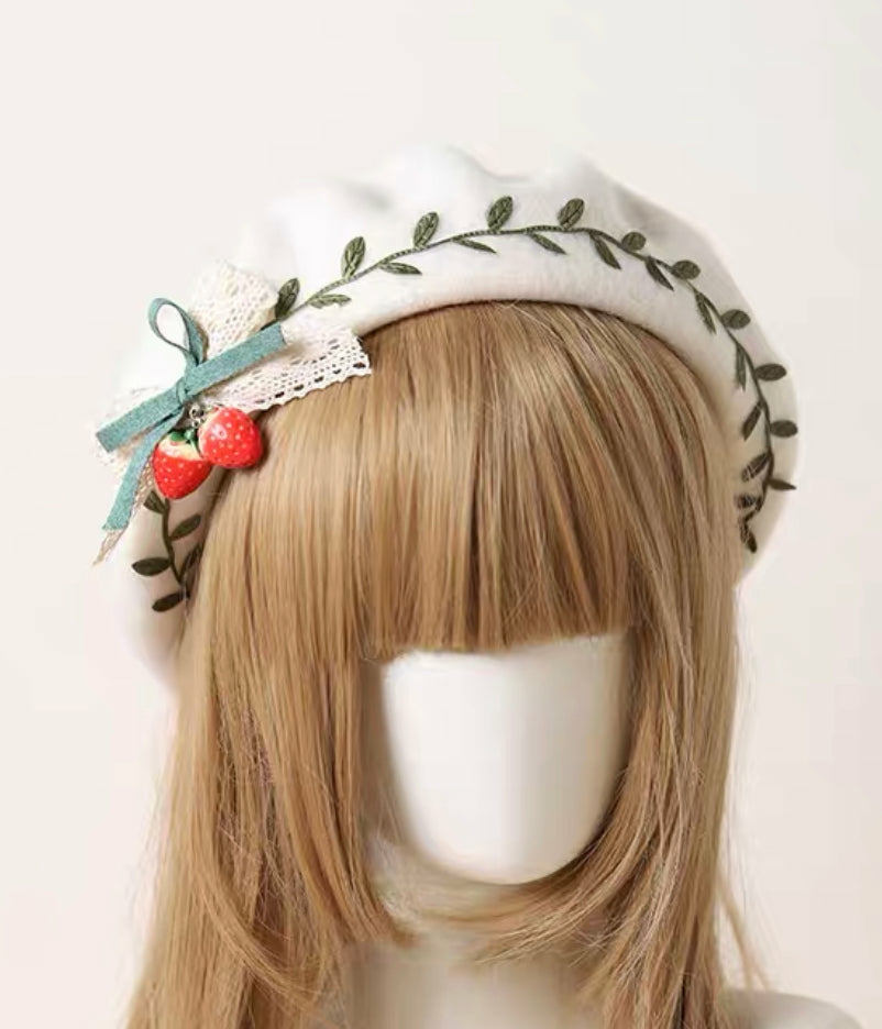 Accessories |  Cute Strawberry Hat Accessories Accessories