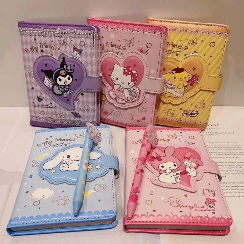 Accessories |  Kawaii Cartoon Notebook Accessories Accessories