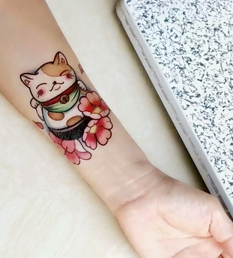 Accessories |  Kawaii Cat Tattoo Sticker Accessories Accessories