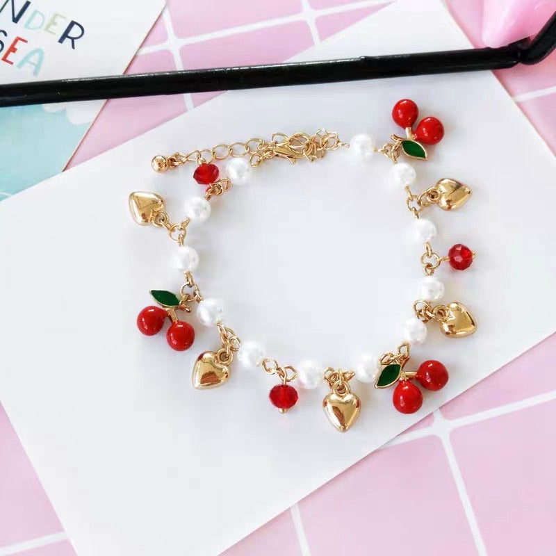 Accessories |  Kawaii Cherry Bracelet Accessories Accessories