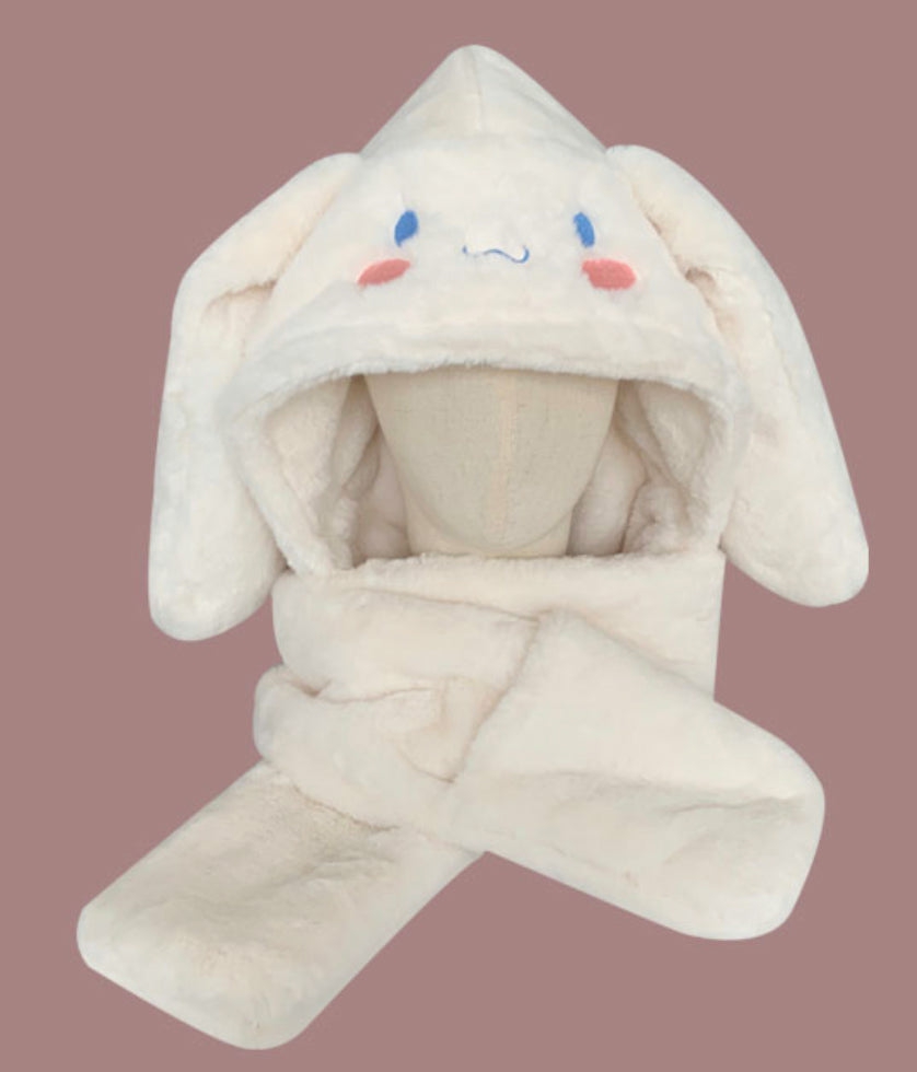 Accessories |  Kawaii Cinnamoroll Hat And Scarf Accessories Accessories