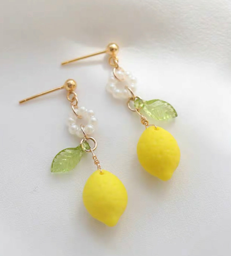 Accessories |  Kawaii Lemon Earrings Accessories Accessories