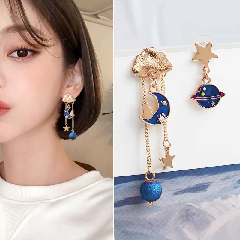 Accessories |  Kawaii Moon Earrings Accessories Accessories