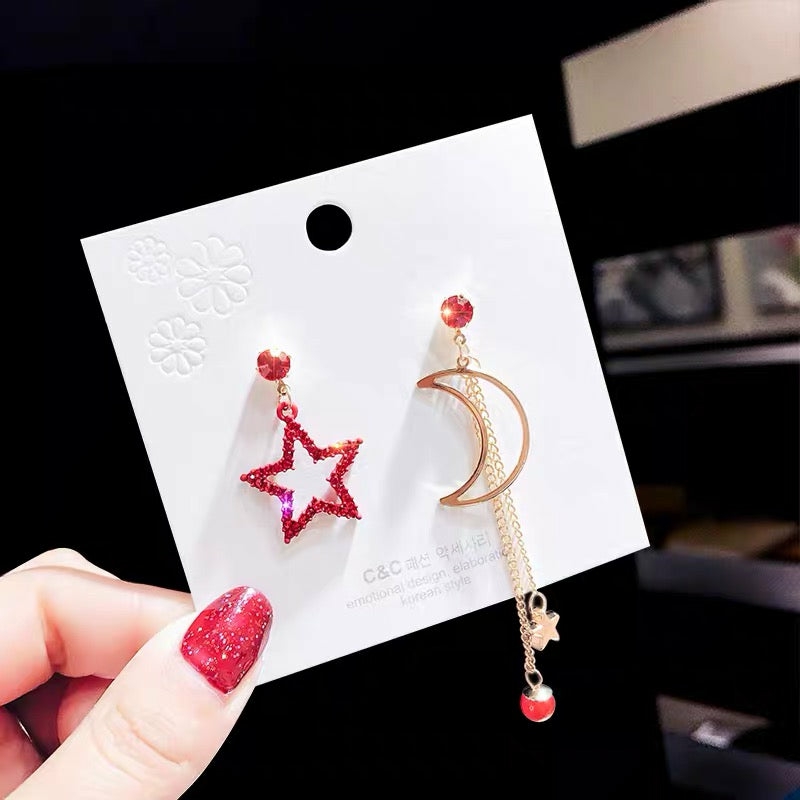 Accessories |  Moon And Star Earrings Accessories Accessories