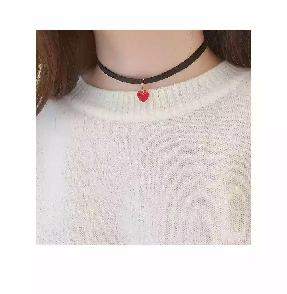 Accessories |  Red Love Choker Accessories Accessories