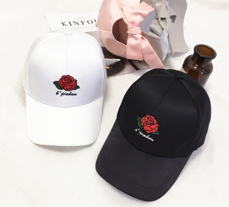 Accessories |  Roses Embroidered Peak Cap Accessories Accessories