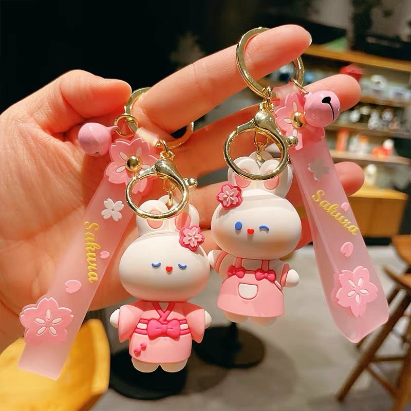 Accessories |  Sakura Rabbit Key Chain Accessories Accessories