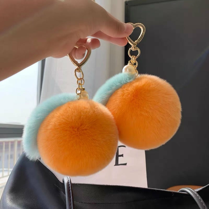 Accessories |  Soft Orange Key Chain Accessories Accessories