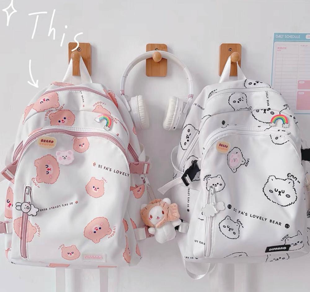 Bags & Wallet |  Cute Bears Backpack Bags & Wallet Bags & Wallet