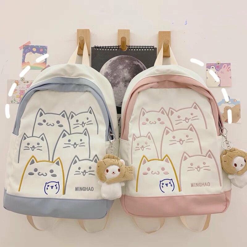 Bags & Wallet |  Cute Cats Backpack Bags & Wallet Bags & Wallet