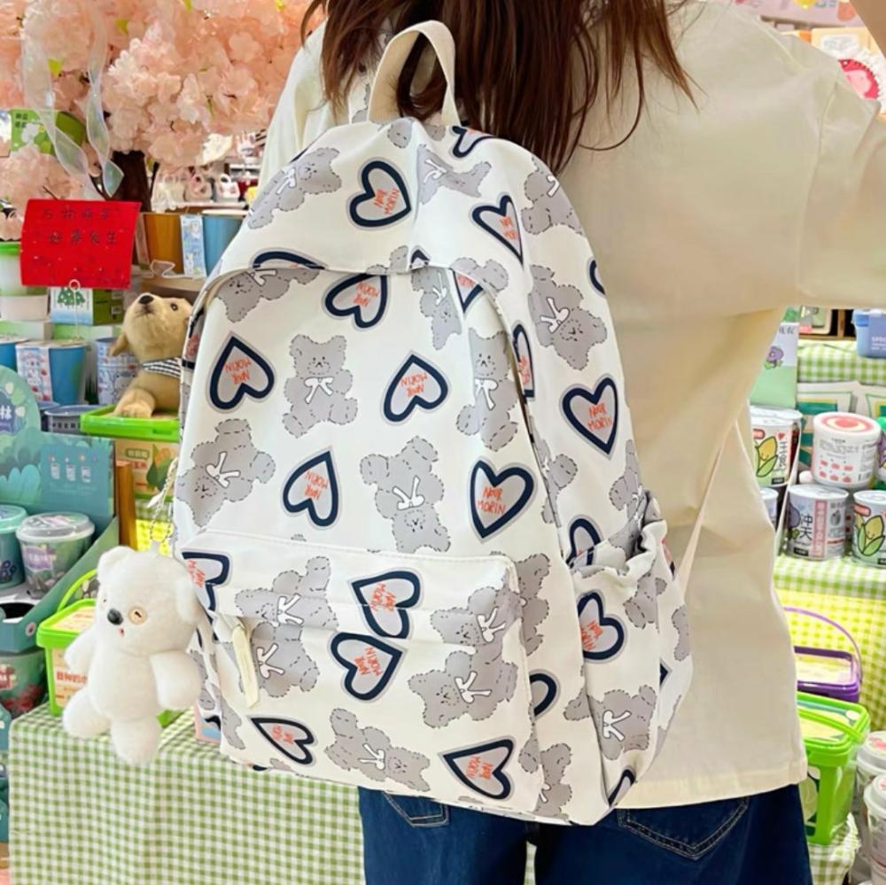 Bags & Wallet |  Cute Love Hearts Backpack Bags & Wallet Bags & Wallet