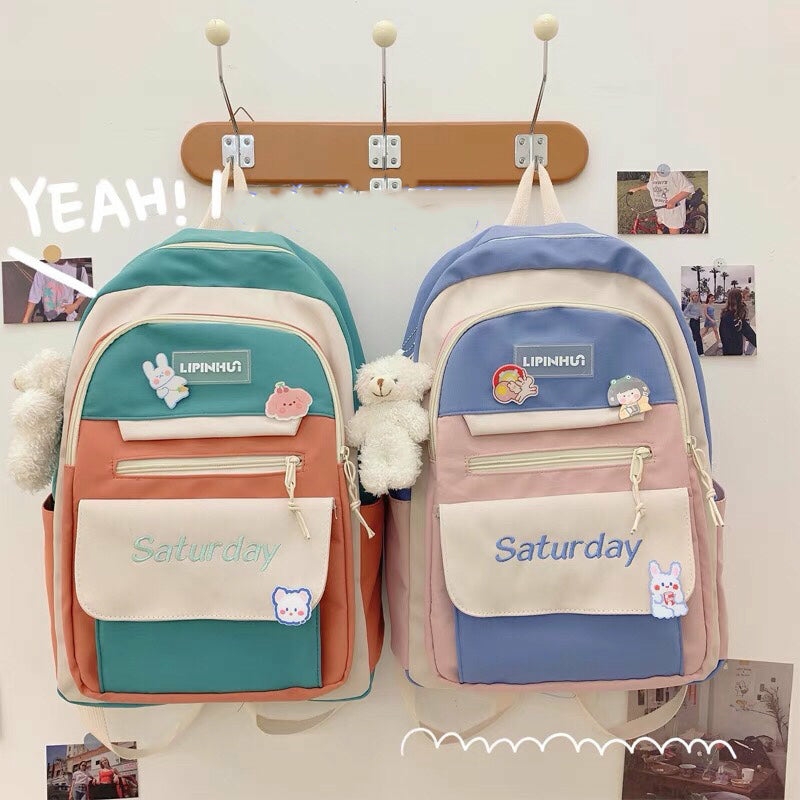 Bags & Wallet |  Cute Pastel Backpack Bags & Wallet Bags & Wallet