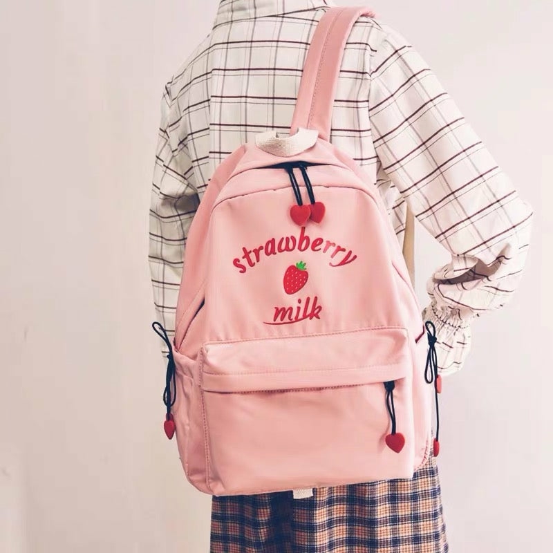 Bags & Wallet |  Cute Strawberry Backpack Bags & Wallet Bags & Wallet