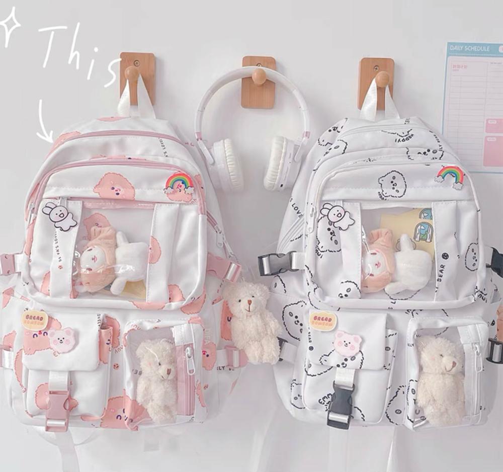 Bags & Wallet |  Kawaii Bear Backpack Bags & Wallet Bags & Wallet