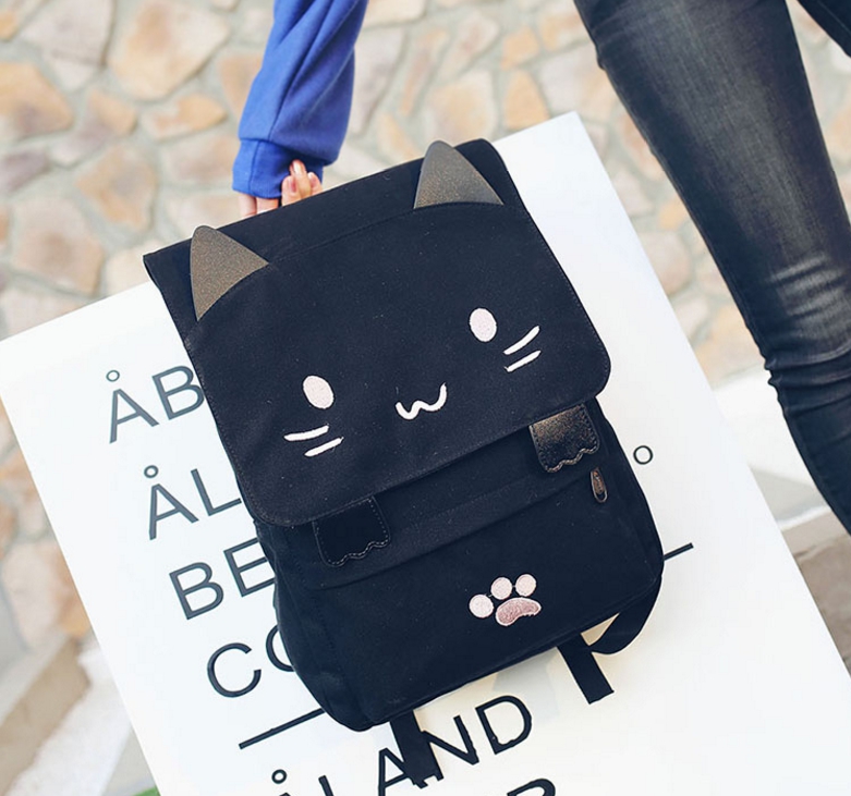 Bags & Wallet |  Kawaii Cat Backpack Bags & Wallet Bags & Wallet