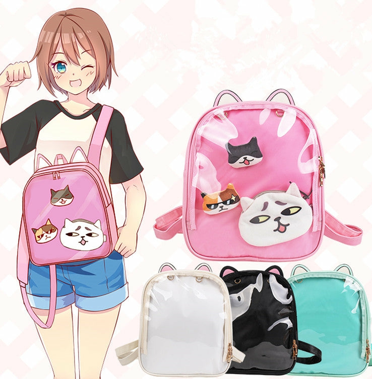 Bags & Wallet |  Kawaii Cat Ears Backpack Bags & Wallet Bags & Wallet