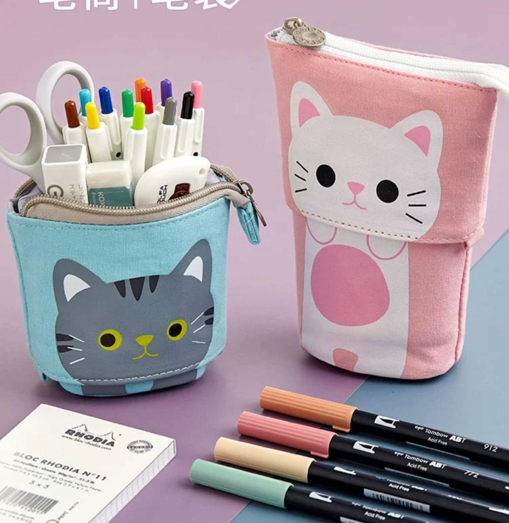 Bags & Wallet |  Kawaii Cats Pop-Up Pencil Case Bags & Wallet Bags & Wallet