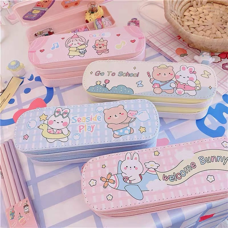 Bags & Wallet |  Kawaii Printed Pencil Case Bags & Wallet Bags & Wallet