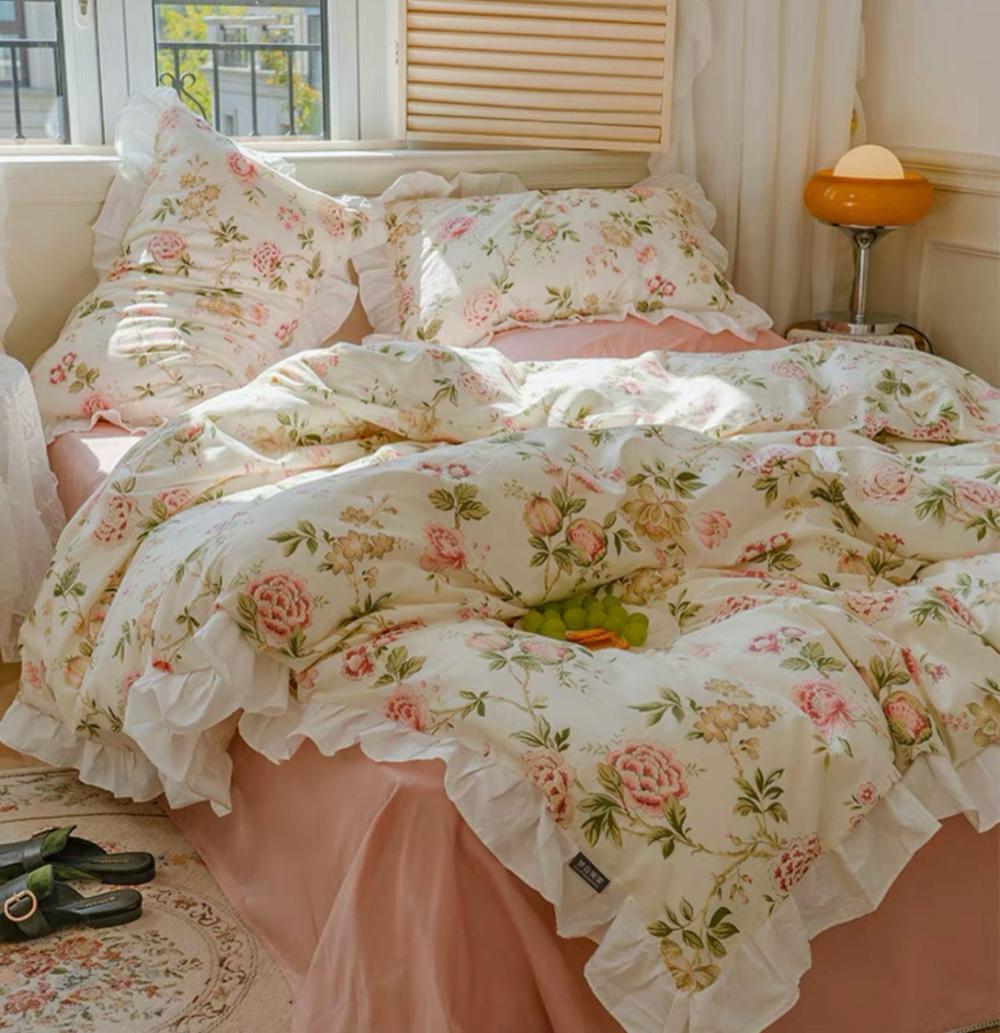 Houseware |  Beautiful Flowers Bedding Set Houseware Houseware