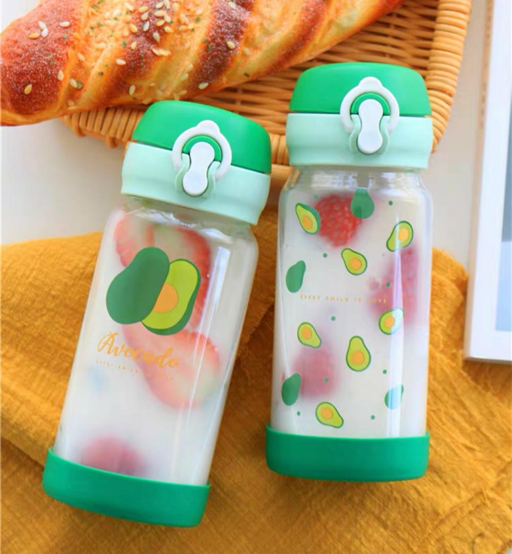 Houseware |  Cute Avocado Drinking Bottle Houseware Houseware