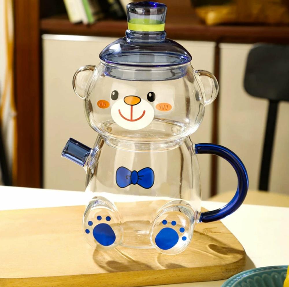 Houseware |  Cute Bear Teapot And Cup Houseware Houseware