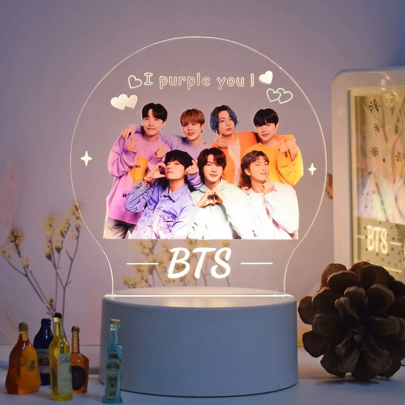 Houseware |  Cute Bts Lamp Houseware Houseware