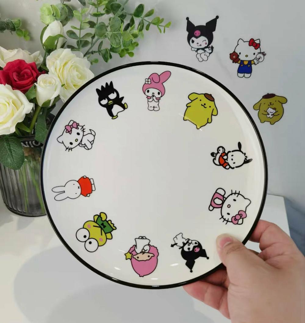 Houseware |  Cute Cartoon Plate Houseware Houseware