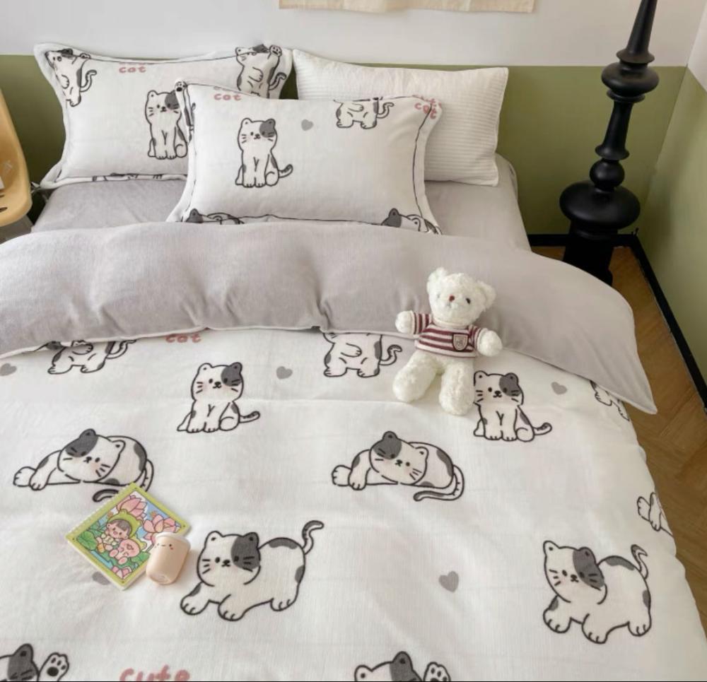 Houseware |  Cute Cat Bedding Set Houseware Houseware