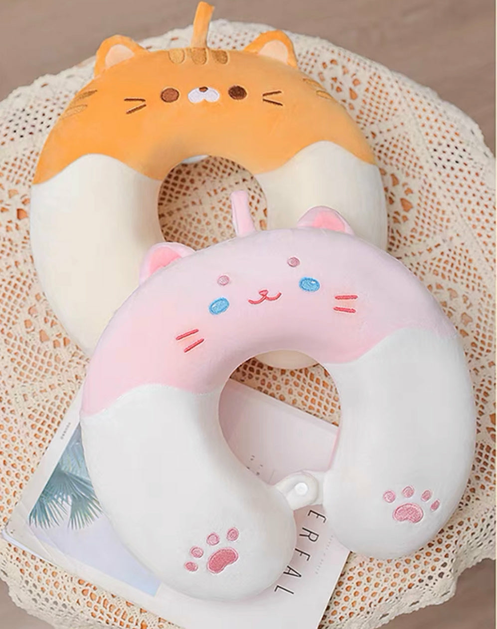 Houseware |  Cute Cat U-Shaped Pillow Houseware Houseware