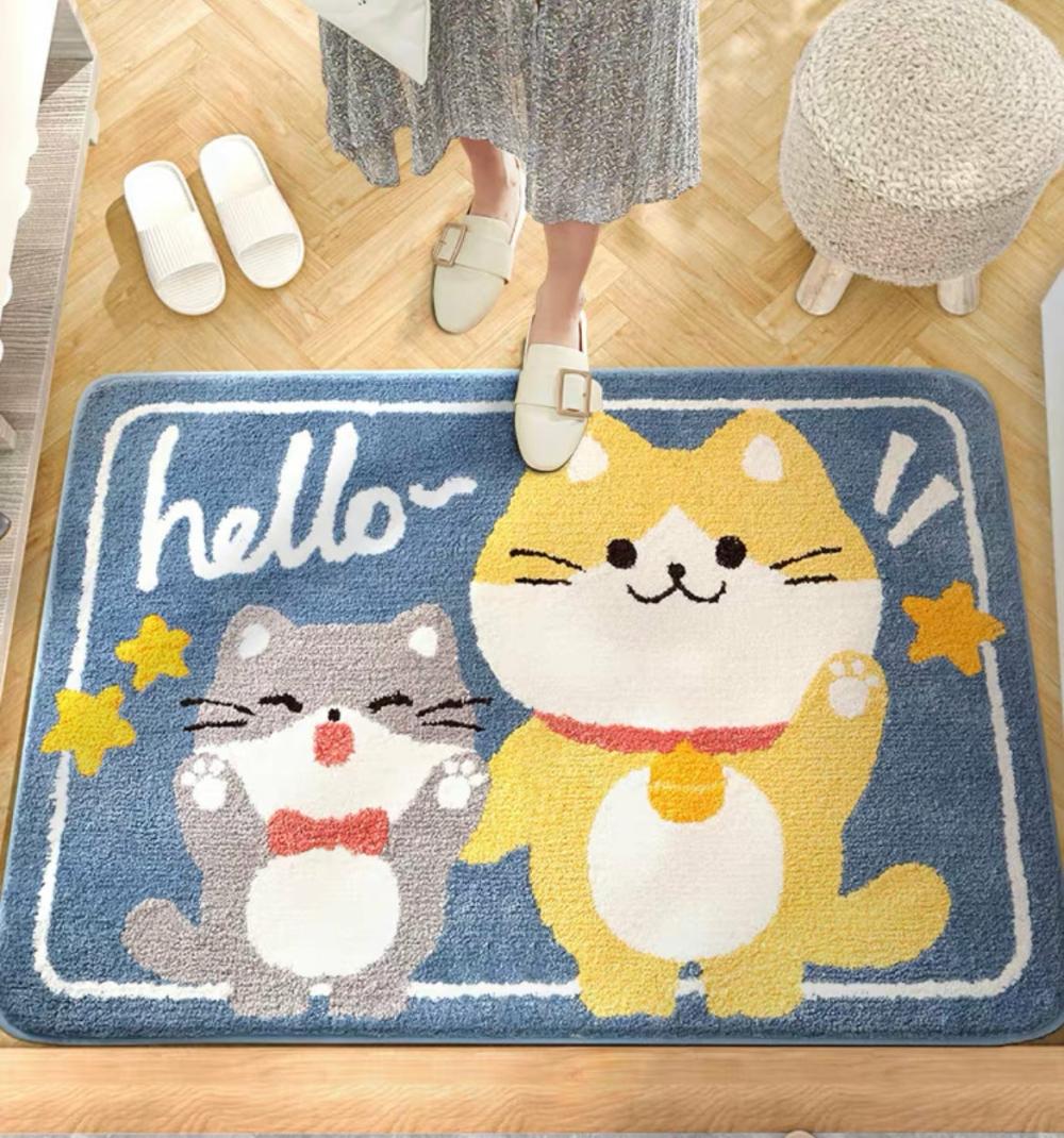 Houseware |  Cute Cats Floor Mat Houseware Houseware