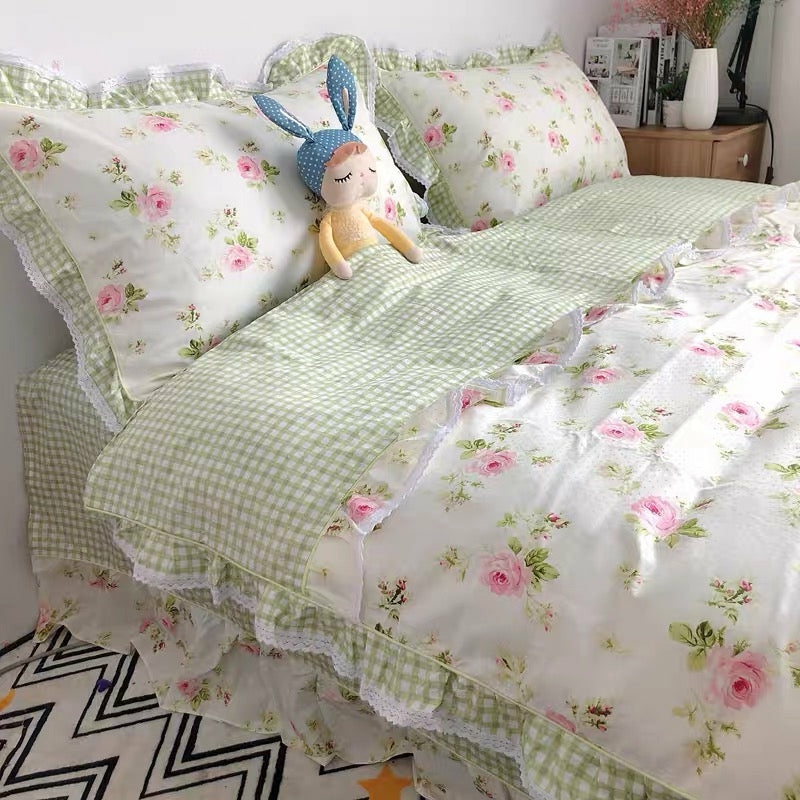 Houseware |  Cute Flowers Bedding Set Houseware Houseware