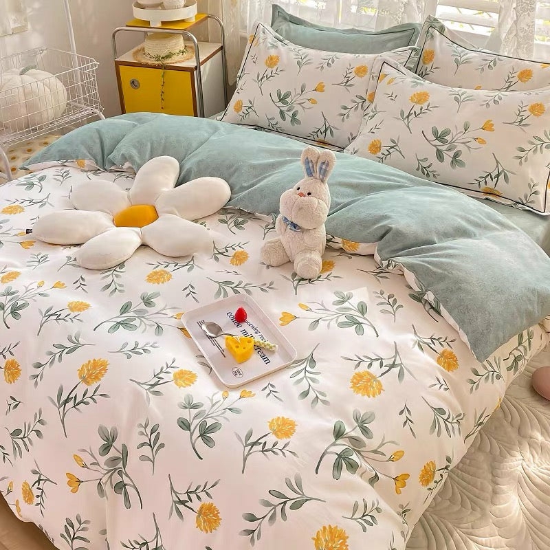 Houseware |  Cute Flowers Bedding Set Houseware Houseware