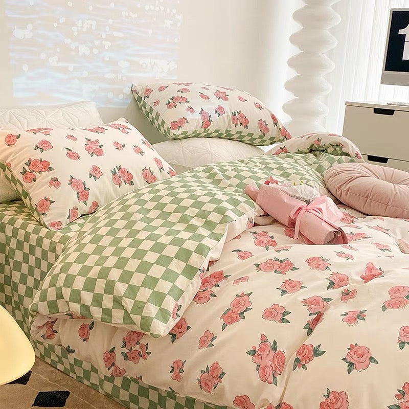 Houseware |  Cute Flowers Bedding Set Houseware Houseware