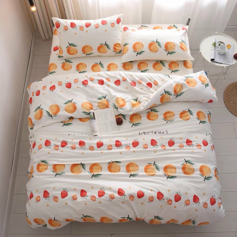 Houseware |  Cute Fruits Bedding Set Houseware Houseware