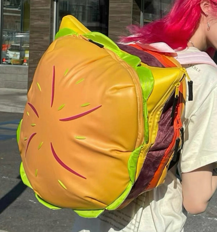 Houseware |  Cute Hamburger Backpack Houseware Houseware